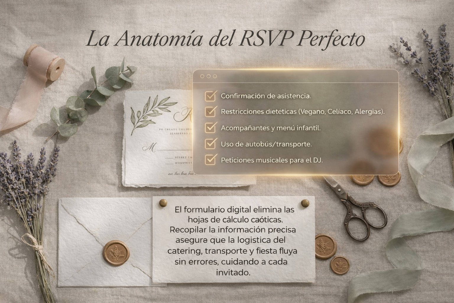 Gestión de invitados bodas: cómo el RSVP digital ahorra 20 horas de trabajo