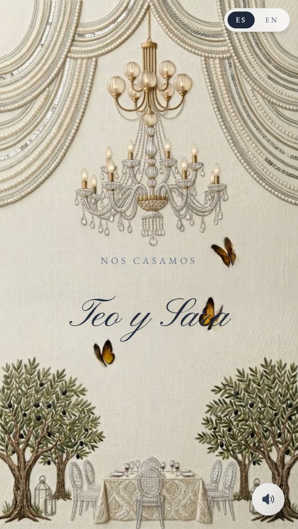 Cabecera de la invitación Finca Romántica